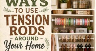 Alternative Ways To Use Tension Rods Around Your Home