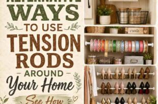 Alternative Ways To Use Tension Rods Around Your Home
