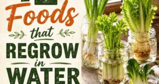 Foods that Regrow in Water