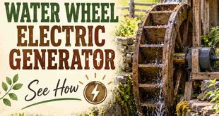 Harnessing Nature's Power: The Homemade Water Wheel Electric Generator