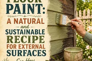 Flour Paint: A Natural and Sustainable Recipe for External Surfaces