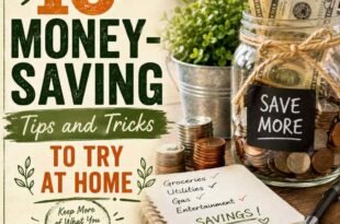 10 Money-Saving Tips and Tricks To Try At Home