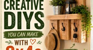 21 Creative DIYs You Can Make with 2x4's