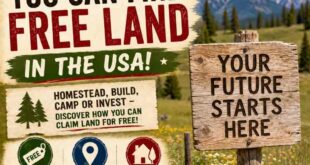 11 Places You Can Find Free Land In The USA