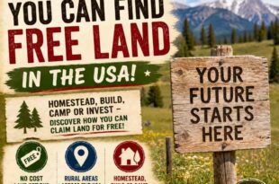 11 Places You Can Find Free Land In The USA
