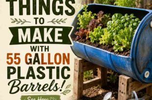 11 Creative Things To Make With 55 Gallon Plastic Barrels