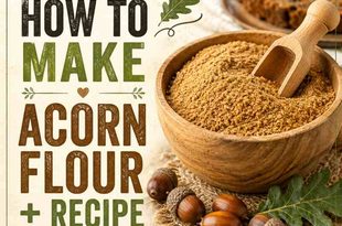 How to Make Acorn Flour + Recipe