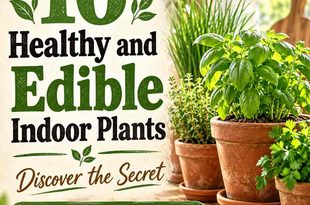 16 Healthy and Edible Indoor Plants