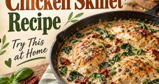 Creamy Tuscan Chicken Skillet: A One-Pan Delight