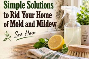 Natural and Simple Solutions to Rid Your Home of Mold and Mildew