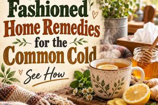 8 Old Fashioned Home Remedies for the Common Cold
