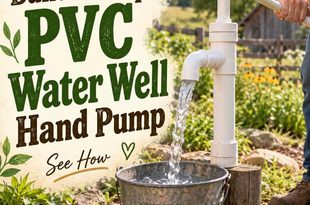 Build a Simple PVC Water Well Hand Pump