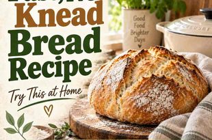 Fast, No Knead Bread Recipe