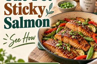 One-Pot Sticky Salmon