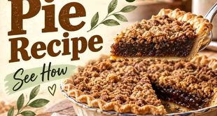 Shoofly Pie Recipe
