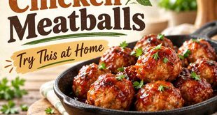 BBQ Chicken Meatballs
