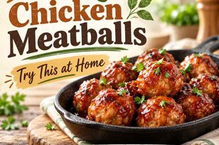 BBQ Chicken Meatballs