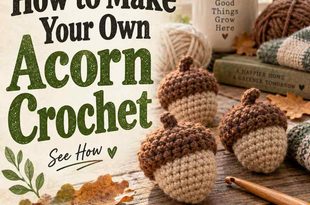 How to Make Your Own Acorn Crochet: A Step-by-Step Tutorial