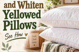 How to Wash and Whiten Yellowed Pillows