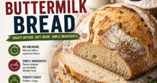 No-Knead Artisan Buttermilk Bread: It’s Easier Than You Think