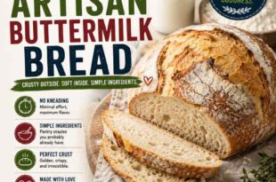 No-Knead Artisan Buttermilk Bread: It’s Easier Than You Think