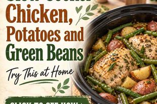 Slow Cooker Chicken, Potatoes and Green Beans