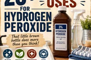 20+ Household Uses for Hydrogen Peroxide