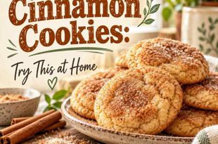 Homemade Cinnamon Cookies: