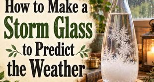 How To Make A Storm Glass To Predict The Weather