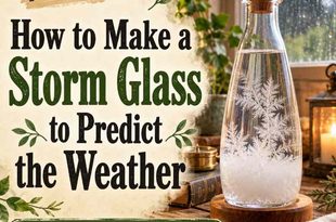 How To Make A Storm Glass To Predict The Weather
