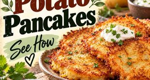 Crispy and Delicious Homemade Potato Pancakes