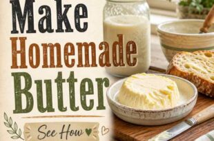 How to Make Homemade Butter