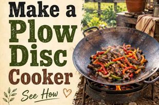How to Make a Plow Disc Cooker