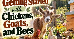 Homesteading 101: Getting Started with Chickens, Goats, and Bees