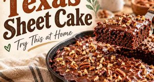 Skillet Texas Sheet Cake – The Easy Way to Make a Classic Dessert