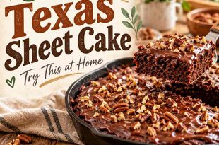 Skillet Texas Sheet Cake – The Easy Way to Make a Classic Dessert