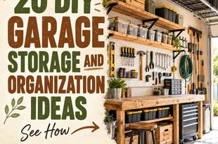 20 DIY Garage Storage and Organization Ideas