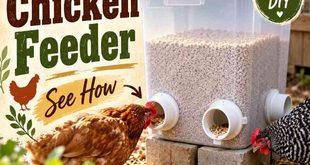 DIY Bulk Chicken Feeder
